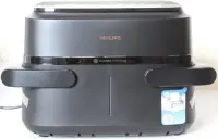 SALE OUT. Philips Airfryer 1000 Series NA150/00, 7 L, Black | Philips Airfryer Dual Basket | NA150/00 1000 Series | Power 2450 W | Capacity 7 L | RapidAir Plus | Black | DAMAGED PACKAGING – pilt 2