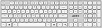 MSI FORGE K210 W COMBO WHITE US klaviatuur Hiir kaasa arvatud Kodu/kontor USB QWERTY Ameerika inglise keel Valge