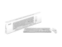 MSI FORGE K210 WIRELESS COMBO WHITE US | Keyboard and Mouse Set | Wireless | Mouse included | US | White – pilt 17