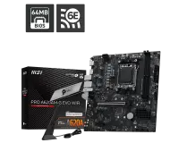 MSI PRO A620AM-G EVO WIFI | Processor family AMD | Processor socket AM5 | DDR5 | Number of SATA connectors 4 | Supported hard disk drive interfaces SATA, M.2 – pilt 6