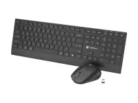 Natec Keyboard and Mouse | Stringray 2 | Keyboard and Mouse Set | Wireless | US | Black – pilt 11