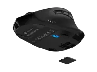 Natec Keyboard and Mouse | Stringray 2 | Keyboard and Mouse Set | Wireless | US | Black