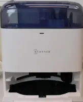 SALE OUT. Ecovacs DEEBOT mini Vacuum cleaner, Robot, Wet&Dry, ZeroTangle Technology, Agile Navigation, White/Blue + Auto-empty station | Ecovacs Robotic Vacuum Cleaner | DEEBOT mini BLUE | Wet&Dry | Li-ion | 3200 mAh | Dust capacity 1.8 L | 8000 Pa | White/Blue | SCRATCHED ITEM, DAMAGED CHARGING STATION BODY – pilt 3