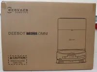 SALE OUT. Ecovacs DEEBOT T80S OMNI BLACK Vacuum cleaner, Robot, Wet&Dry, 24800Pa, TruEdge 3.0, AIVI 3D 3.0, 6400 mAh, Black + Auto-empty sta | Ecovacs Robotic Vacuum Cleaner | DEEBOT T80S OMNI BLACK | Wet&Dry | 6400 mAh | 24800 Pa | Black | SCRATCHED ITEM, DEMO