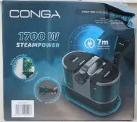 SALE OUT. Cecotec Conga 7000 Carpet&Spot Clean Steam XXL cable upholstery cleaner | Cecotec Upholstery Cleaner | Conga 7000 Carpet&Spot Clean Steam XXL | 1700 W | 24 month(s) | DAMAGED PACKAGING, SCRATCHED ITEM