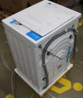 SALE OUT. Midea MF205W80BA30/W-BK Washing Machine | Midea | Washing Machine | MF205W80BA30/W-BK | Energy efficiency class A | Front loading | Washing capacity 8 kg | 1400 RPM | Depth 49 cm | Width 60 cm | Display | LED | White | UNPACKED, SCRATCHED DOOR – pilt 3