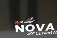 SALE OUT. Arozzi Nova 49" VA, 165Hz - White | Arozzi | Nova | 49 " | VA | 32:9 | 165 Hz | 4 ms | 5120 x 1440 pixels | 350 cd/m² | HDMI ports quantity 2 | White | Warranty 24 month(s) | DAMAGED PACKAGING, USED, SCRATCHED BODY AND AC-ADAPTER – pilt 5