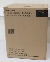 SALE OUT. Caso Ice Ball Maker | IceBall Pro | Power 130 W | Capacity 1.3 L | Matt Black | USED, DIRTY
