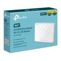 TP-LINK Archer MX700 | 4G+ AX1500 Dual Band Wi-Fi LTE Router | 802.11ax | Ethernet LAN (RJ-45) ports 1 | 10/100/1000 Mbit/s | Mesh Support Yes | 4G | MU-MiMO Yes – pilt 2
