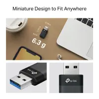 TP-LINK AX3000 Dual Band Wi-Fi 6 Wireless USB Adapter | Archer TX50U | 2.4 GHz, 5 GHz | 802.11ax | MU-MiMO No | no PoE | Antenna type Internal – pilt 9