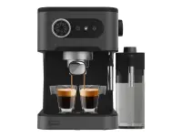 Cecotec Coffee machine | Power Espresso 20 Pro Latte | Pump pressure 20 bar | Built-in milk frother | Semi-automatic | Black | 1350 W