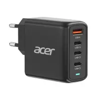 Acer 100W PD GaN Charger, 3 x USB C and 1 x USB A, EU Plug, 100W USB-C cable, Black, Retail Pack – pilt 8