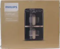 SALE OUT. Philips NA462/80 Airfryer 4000 Series Dual Basket, 10 L | Philips Airfryer, Dual Basket | NA462/80 4000 Series | Capacity 10 L | Power 2750 W | RapidAir | Silk White/Beige | DAMAGED PACKAGING
