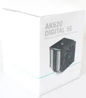 SALE OUT. Deepcool AK620 DIGITAL SE CPU Air Cooler | Deepcool CPU Air Cooler | AK620 Digital SE | Black | DAMAGED PACKAGING