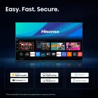 Hisense TV | 43A6S | 43" | Smart TV | VIDAA OS | UHD | Black