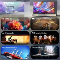Hisense TV | 50E7S | 50" | Smart TV | VIDAA OS | UHD | Black – pilt 7
