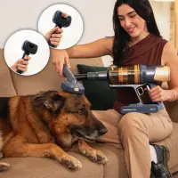 Cecotec Vacuum cleaner | Rockstar RX70 AquaPet Flex Conga | Cordless operating | Stick/handheld | 780 W | Operating time (max) 100 min | Blue/Gold – pilt 3