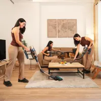Cecotec Vacuum cleaner | Rockstar RX70 AquaPet Flex Conga | Cordless operating | Stick/handheld | 780 W | Operating time (max) 100 min | Blue/Gold – pilt 6