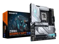 Mainboard|GIGABYTE|GIGABYTE Z890 GAMING X WIFI7|Intel Z890|LGA 1851 (Socket V1)|ATX|RAM DDR5-SDRAM|4xSlots|Wi-Fi Yes|Bluetooth Yes|1xPCI Express x16 slots|4xNumber of M.2 (M) slots|Z890GAMINGXWIFI71.1