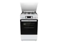 Gorenje GK5C42WF-B | Cooker | Hob type Gas | Oven type Electric | White | Width 50 cm | Grilling | Depth 59.4 cm | 70 L – pilt 7