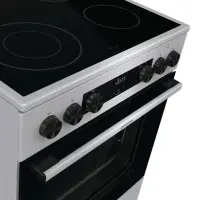 Gorenje GECS6C70XC | Cooker | Hob type Ceramic | Oven type Electric | Stainless steel | Width 60 cm | Grilling | Depth 60 cm | 71 L – pilt 11
