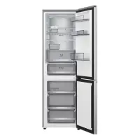 LG Refrigerator | GBBS716CMB | Energy efficiency class C | Free standing | Height 186 cm | Combi | Fridge net capacity 220 L | Freezer net capacity 113 L | Display | 34 dB | Stainless Steel