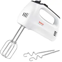 TEFAL Hand mixer | HT3101 QuickMix | Hand Mixer | 300 W | Number of speeds 5 | Turbo mode | White – pilt 2