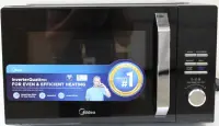 SALE OUT. Midea MAG25XF Microwave oven with grill, Oven 800 W, Grill 1000 W, 25 L, Black | Midea Microwave oven | MAG25XF | Free standing | 800 W | 25 L | Grill | Black | DAMAGED INNER PACKAGING, DEMO – pilt 2