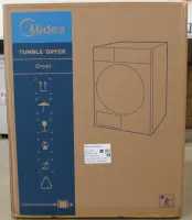 SALE OUT. | Midea Dryer Machine | MD205H80BW/W-BK | Energy efficiency class C | Front loading | 8 kg | LED | Depth 60 cm | White | DAMAGED INNER PACKAGING, DEMO