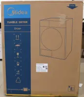 SALE OUT. | Midea Dryer Machine | MD205H80BW/W-BK | Energy efficiency class C | Front loading | 8 kg | LED | Depth 60 cm | White | DAMAGED INNER PACKAGING, DEMO – pilt 3