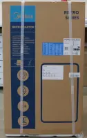 SALE OUT. Midea Refrigerator | MDRD142SLE32 | Energy efficiency class E | Free standing | Larder | Height 83.5 cm | Fridge net capacity 93 L | 41 dB | Red | DAMAGED INNER PACKAGING, DENTED ITEM'S BACK SIDE – pilt 3
