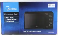 SALE OUT. Midea AG20CF2EBK Microwave oven with Grill, 20 L, Digital control, Black | SALE OUT. Midea Microwave Oven With Grill | AG20CF2EBK | Free standing | 700 W | 20 L | Grill | Black | DAMAGED PACKAGING, DEMO