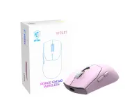 MSI Gaming Mouse | FORGE GM340 WIRELESS | Wireless | 2.4 GHz, Bluetooth , USB | Violet