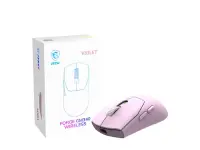 MSI Gaming Mouse | FORGE GM340 WIRELESS | Wireless | 2.4 GHz, Bluetooth , USB | Violet – pilt 5