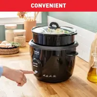 TEFAL | RK103811 Classic 2 | Rice cooker | 600 W | 5 L | Number of programs 3 | Black – pilt 6