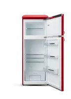 ETA Refrigerator | ETA253490030EN Storio Retro | Energy efficiency class E | Free standing | Height 148.2 cm | Double Door | Fridge net capacity 170 L | Freezer net capacity 45 L | Red | 38 dB – pilt 4