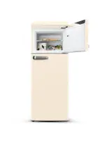 ETA Refrigerator | ETA253390040EN Storio Retro | Energy efficiency class E | Free standing | Height 148.2 cm | Double Door | Fridge net capacity 170 L | Freezer net capacity 45 L | 38 dB | Beige – pilt 2