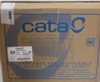 SALE OUT. CATA CAMPANA Hood FK SLIM 6000 X, B, Width 60 cm, Max 162 m³/h, LED, Stainless steel | SALE OUT. CATA Hood | FK SLIM 6000 X | Conventional | Energy efficiency class B | Width 60 cm | 162 m³/h | Mechanical | LED | Stainless steel | DAMAGED PACKAGING AND ITEM PAINT ON BACK SIDE, SCRATCHED, CHANGED GLASS | 30 month(s)