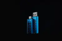 Kingston Technology IronKey Keypad 200 USB-välkmälu 64 GB USB tüüp-C 3.2 Gen 1 (3.1 Gen 1) Sinine – pilt 5