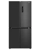 Midea Refrigerator | MDRF632FIE45 | Energy efficiency class E | Free standing | Side by Side | Height 177.5 cm | No Frost system | Fridge net capacity 305 L | Freezer net capacity 168 L | Display | 35 dB | Dark Inox – pilt 2