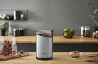 Krups | GX204D | Coffee Grinder | 200 W | Coffee beans capacity 85 g | Lid safety switch | Number of cups 12 pc(s) | Silver – pilt 2