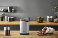 Krups | GX204D | Coffee Grinder | 200 W | Coffee beans capacity 85 g | Lid safety switch | Number of cups 12 pc(s) | Silver – pilt 4