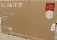 SALE OUT. LG 50QNED80A3A 50" (127 cm) QNED LED LCD TV | SALE OUT. LG 50QNED80A3A | 50 | Smart TV | webOS 25 | UHD | Black | DAMAGED PACKAGING