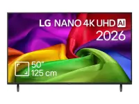 LG NANO 4K AI TV | 50NU800B3LC | 50 | Smart TV | webOS | UHD | Black – pilt 5