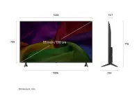 LG NANO 4K AI TV | 55NU800B3LA | 55 | Smart TV | webOS | UHD | Black – pilt 10