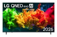 LG QNED 4k evo AI Mini LED TV | 75QNED8EB3A | 75 | Smart TV | webOS | UHD | Black