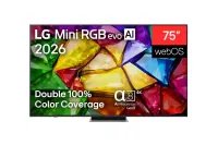 LG 4K evo AI Mini RGB TV | 75MRGB87B3B | 75 | Smart TV | webOS | UHD | Black – pilt 2