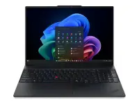 Lenovo ThinkPad E16 G4 Intel | Black | 16 " | IPS | WUXGA | 1920 x 1200 pixels | Anti-glare | Intel Core 5 | 320 | 16 GB | SODIMM DDR5 | Solid-state drive capacity 512 GB | Intel Graphics | Windows 11 Pro | 802.11be | Bluetooth version 5.4 | Keyboard language English | Keyboard backlit | Warranty 36 month(s) | Battery warranty 12 month(s)