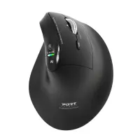 PORT CONNECT Mouse | ERGO AUDITOR | Wireless | Bluetooth, 2.4 GHz | Black – pilt 3