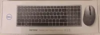 SALE OUT. Dell Keyboard and Mouse KM7120W Wireless US/LT | SALE OUT. Dell Pro Plus KM7120W | Keyboard and Mouse Set | Wireless | Mouse included | Bluetooth | Wireless connection | Lithuanian | Titan Gray | DEMO, UNPACKED BATTERIES
